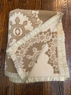 Vintage Raymond Windsor Blanket 229 x 183 cm Reversible Colors